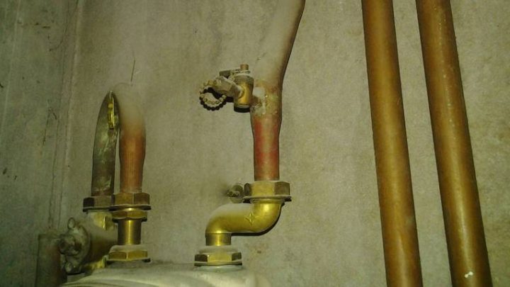Ribinet purgeur sur installation de gaz